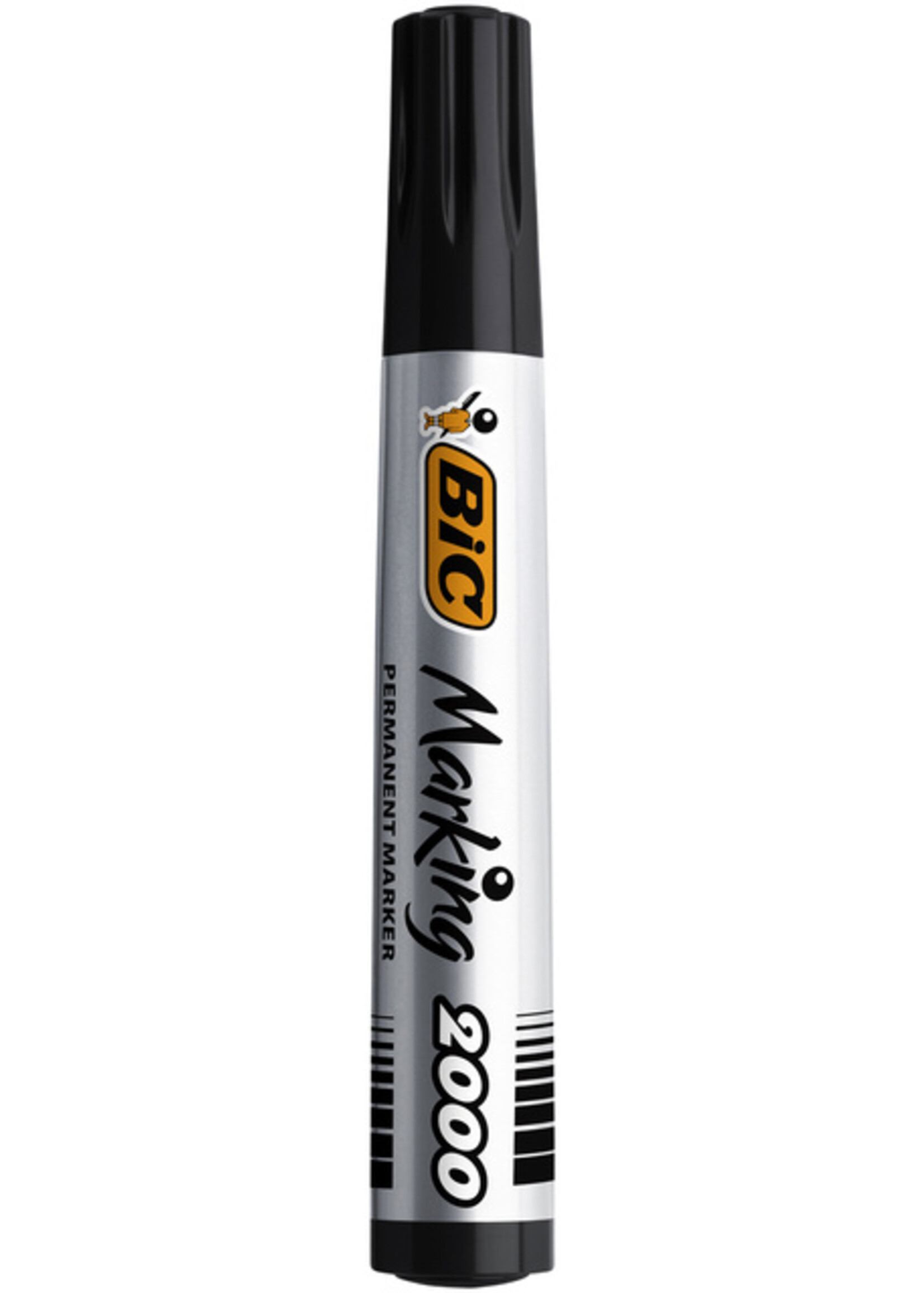 Bic Viltstift Bic 2000 rond zwart 1.7mm