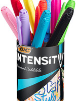 Bic Viltstift Bic rond 0.8mm permanent assorti à 10 stuks