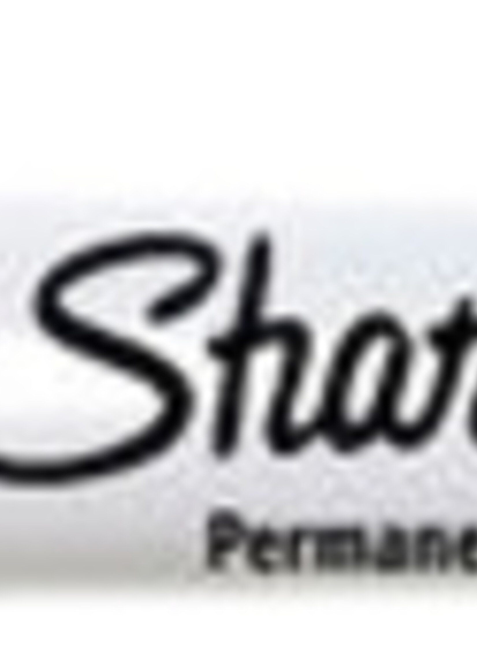 Sharpie Viltstift Sharpie twin tip rond 0.5mm en 0.9mm zwart blister à 1 stuk