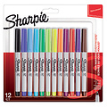 Sharpie Feutre Sharpie ogive 0.5mm blister de 12 pièces Fun assorti