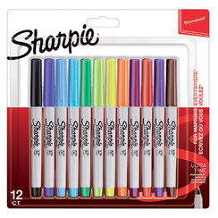 Viltstift Sharpie rond 0.5mm fun assorti