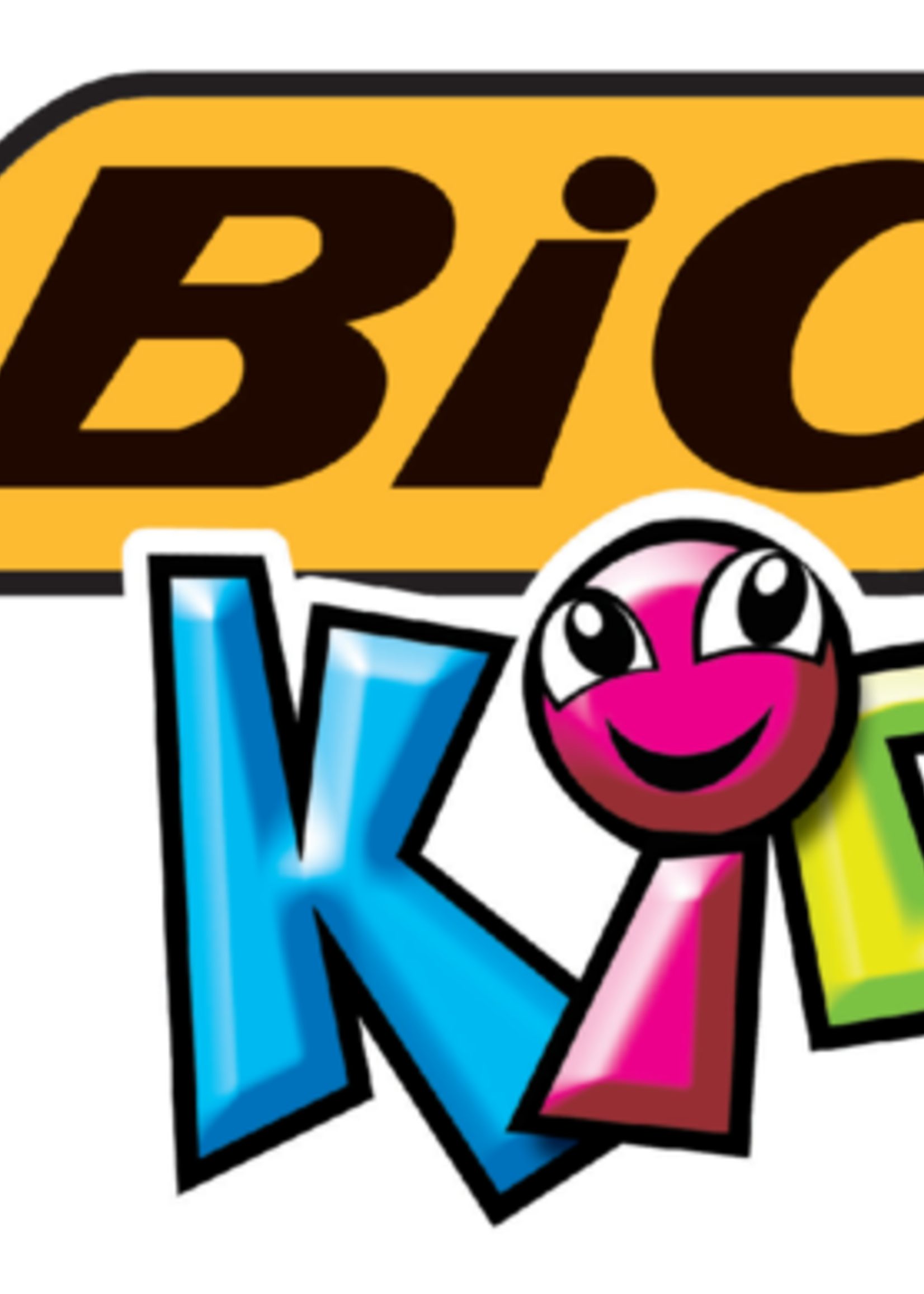 Bic Kleurstift BicKids kid couleur etui 12 assorti – Ultra uitwasbaar
