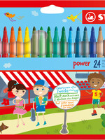 Stabilo Viltstift STABILO Power 280 etui à 24 kleuren