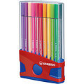 Stabilo Feutre STABILO Pen 68 Colorparade Assorti 20 pièces