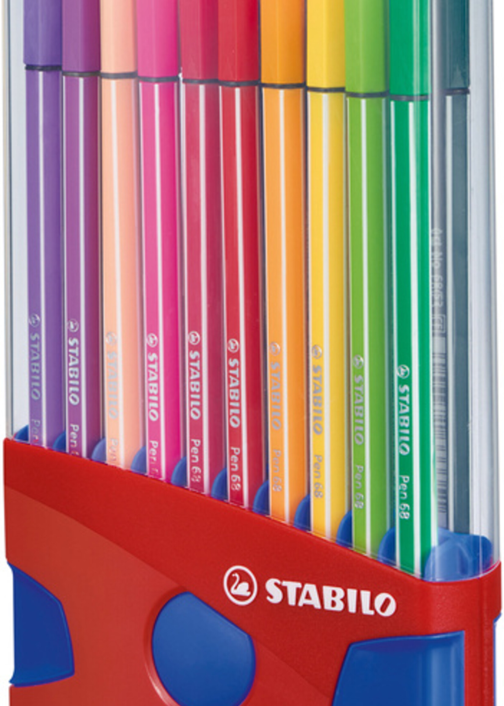 Stabilo Feutre STABILO Pen 68 Colorparade Assorti 20 pièces