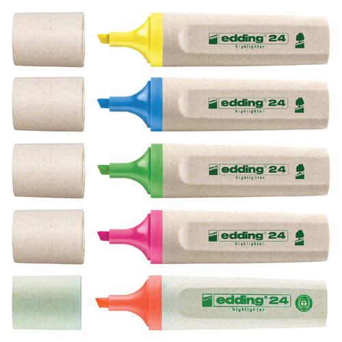 edding Ecoline Markeerstift edding 24 Ecoline oranje