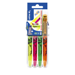 Markeerstift Pilot Frixion Set2Go set à 4 stuks  ass