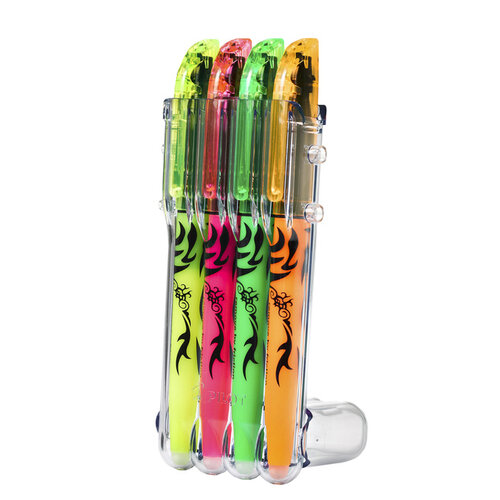 Pilot Surligneur Pilot FiXion Set2Go set 4 pièces assorti