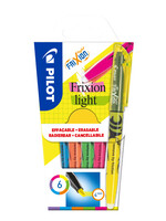 Pilot Surligneur PILOT FriXion set 6 couleurs