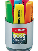 Stabilo Surligneur STABILO Boss Assorti Set de bureau 6 pièces