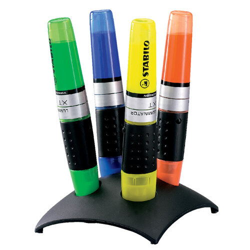 Stabilo Markeerstift STABILO Luminator 7104-2 bureauset à 4 kleuren