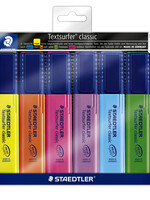Staedtler Surligneur Staedtler Textsurfer Classic 364 Assorti 6 pièces