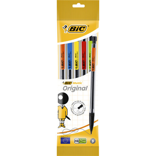 Bic Vulpotlood Bic Matic Classic 0.7mm zak à 5 stuks