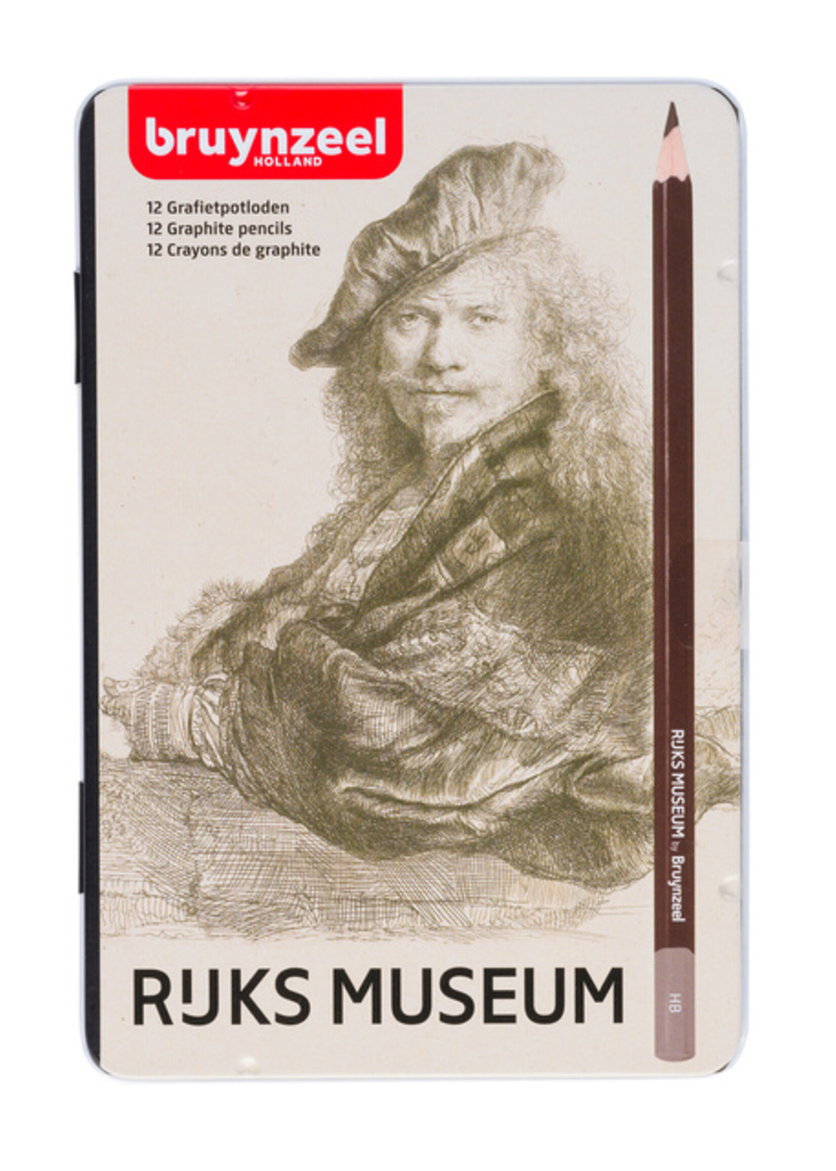 Bruynzeel Crayons Bruynzeel Rembrandt duretés diverses boîte de 12 pcs