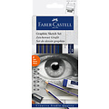 Faber Castell Potloden Faber-Castell 6 hardheden inclusief puntenslijper en gum