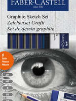 Faber Castell Crayons Faber-Castell 6 duretés inclus taille-crayon et gomme