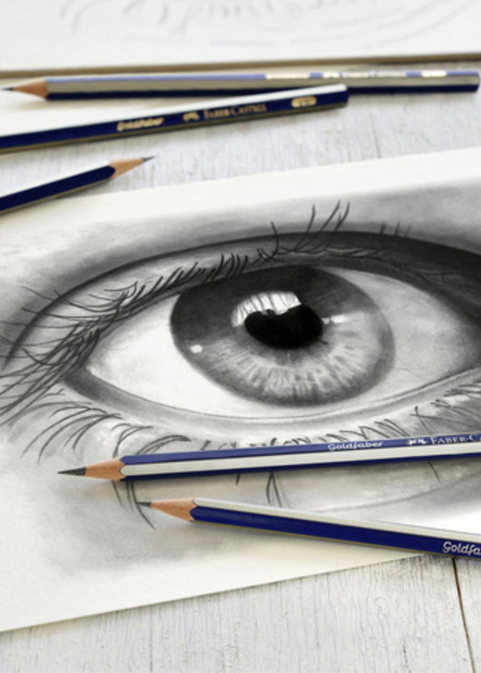 Faber Castell Crayons Faber-Castell 6 duretés inclus taille-crayon et gomme