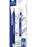 Staedtler Vulpotlood Staedtler Marsmicro 0.7mm + extra fijnstiften