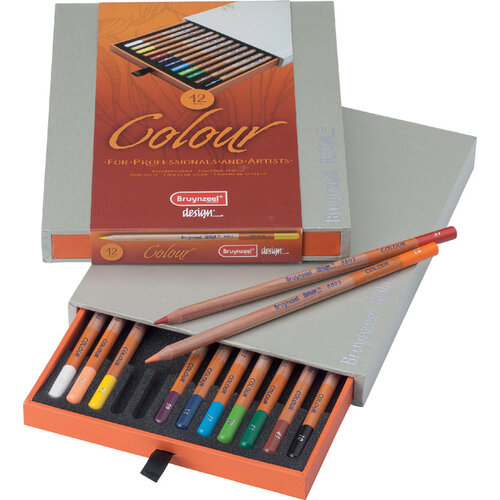 Bruynzeel Crayons Couleur Bruynzeel Colour Box 12 couleurs assorties