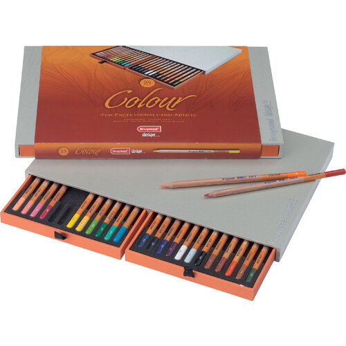 Bruynzeel Crayons Couleur Bruynzeel Colour Box 24 couleurs assorties