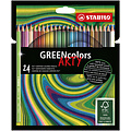 Stabilo Crayon de couleur STABILO Greencolors 6019/24-1-20 étui 24 couleurs