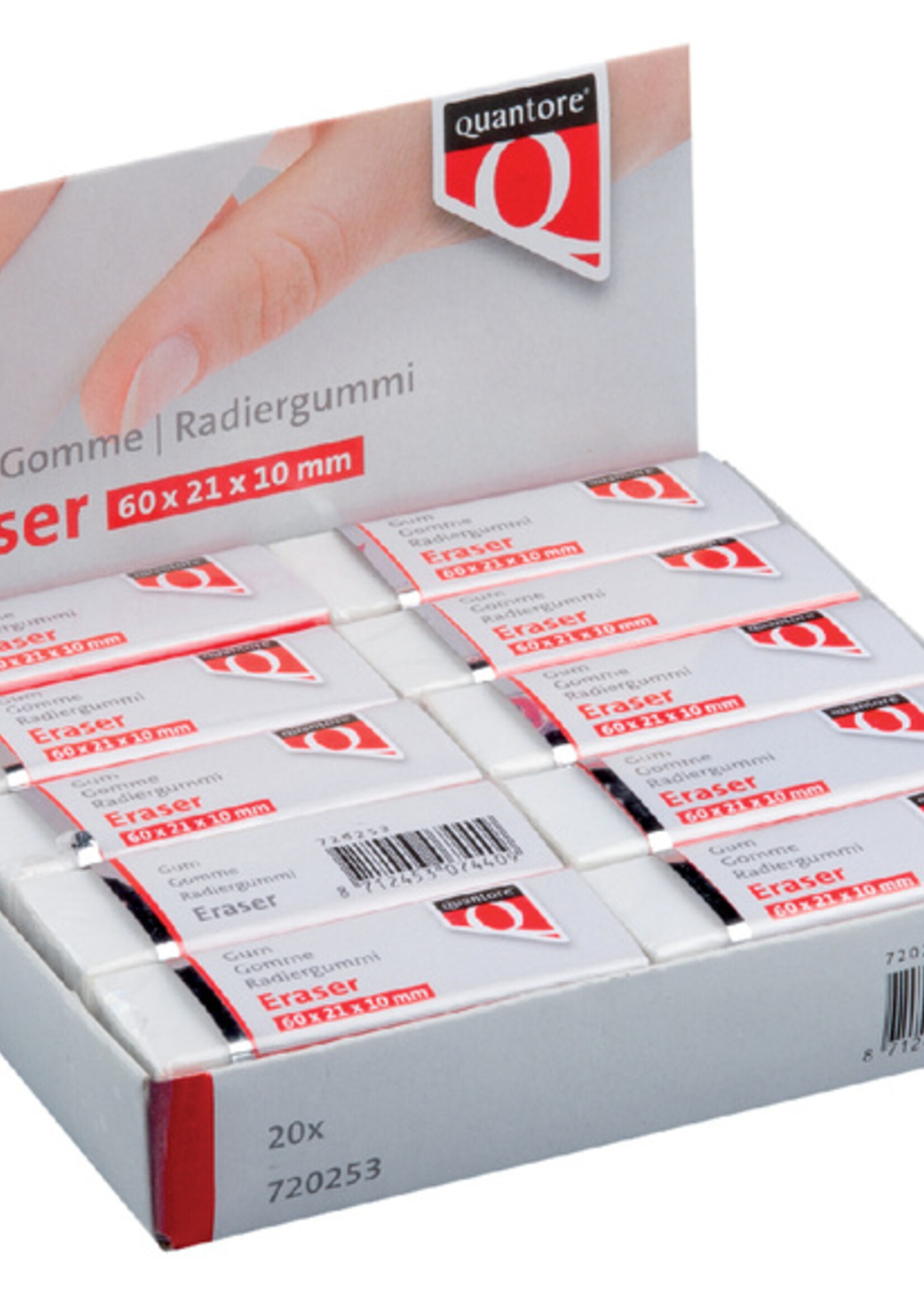 Quantore Gomme Quantore 60x21x10mm