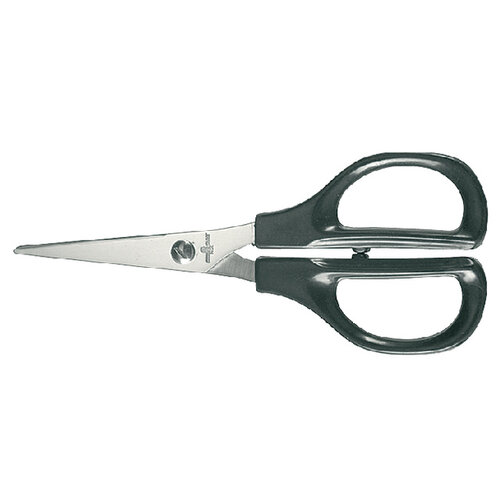 Quantore Ciseaux Quantore 140mm manche en plastique noir