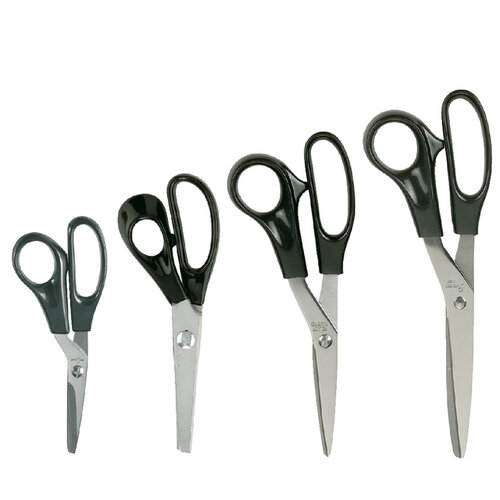 Quantore Ciseaux Quantore 140mm manche en plastique noir