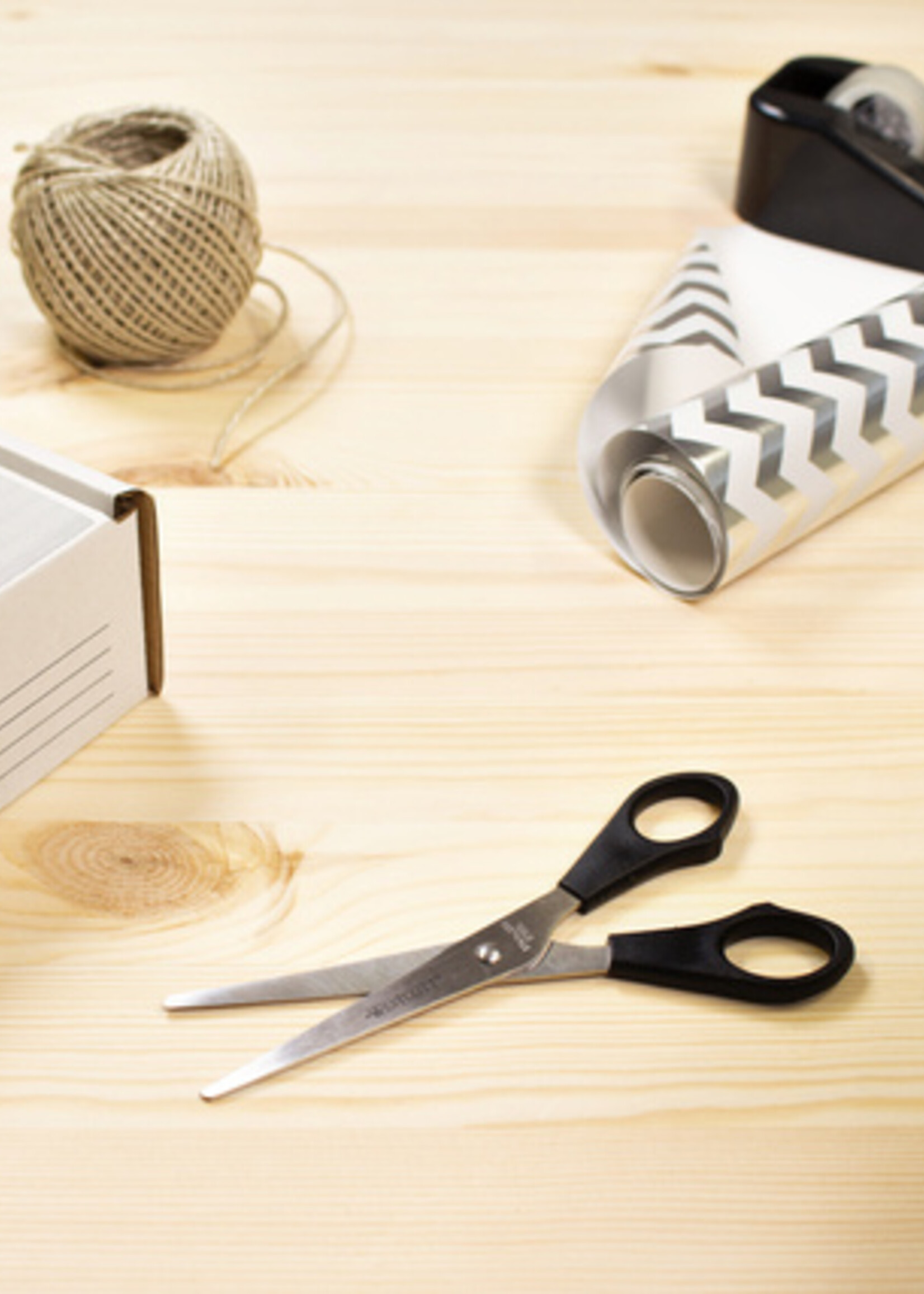 Westcott Kantoorschaar Westcott 155mm met kunststof grip rvs