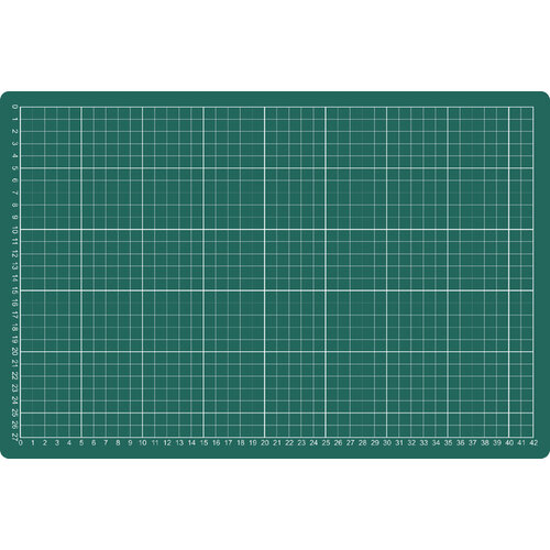 Office Tapis de coupe Rillstab 300x450mm A3 vert