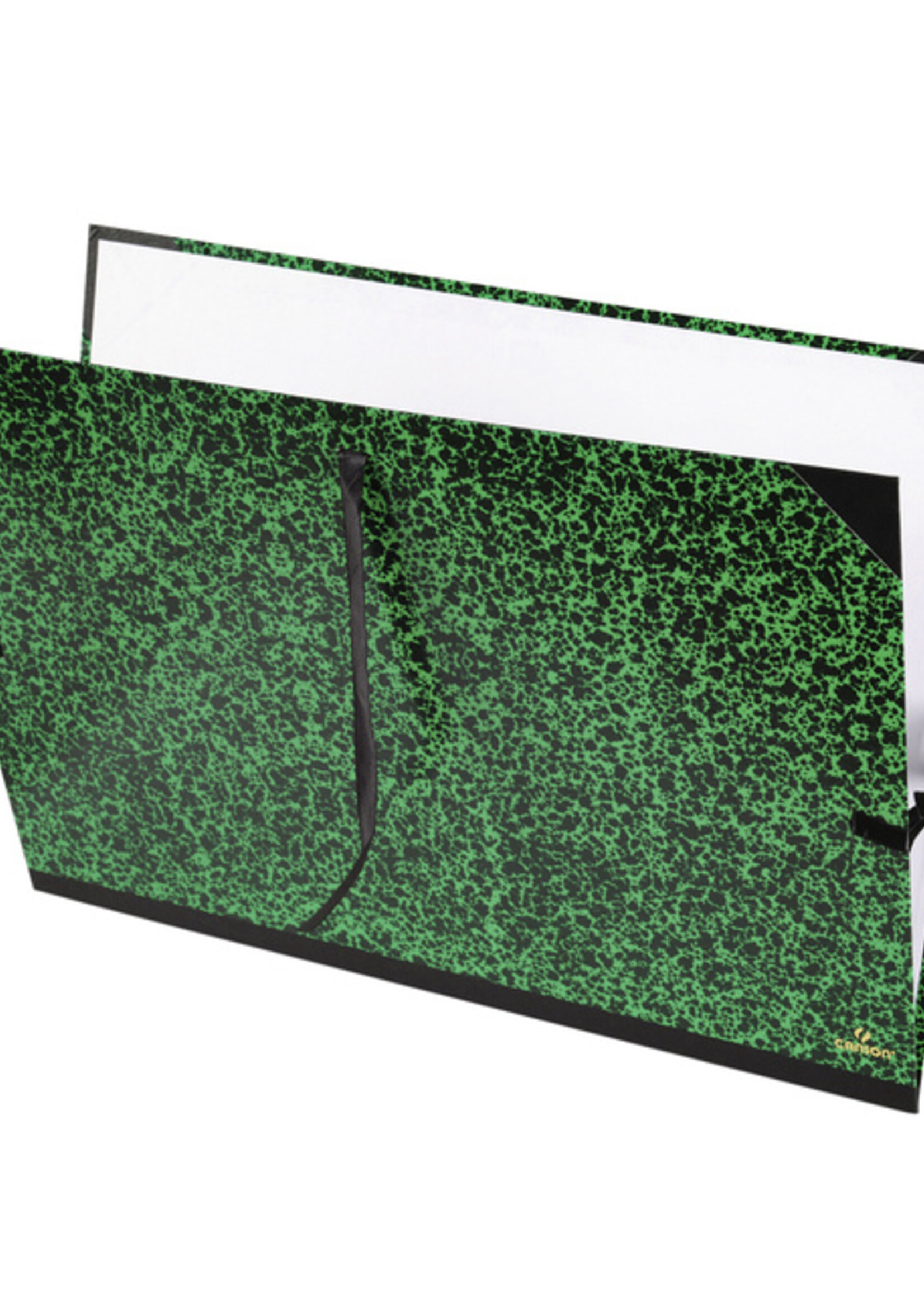 Canson Tekenmap Canson 78x115cm kleur groen annonay sluiting met linten