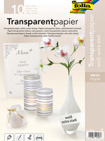 Folia Paper Transparant papier Folia A4 115gr wit