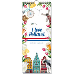 Verjaardagskalender I Love Holland