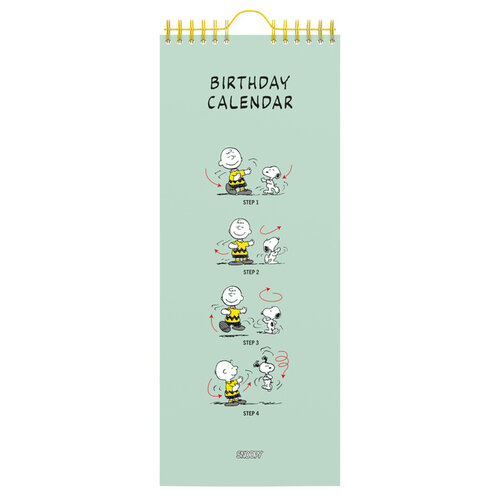 Lannoo Verjaardagskalender Lannoo Peanuts 130x325