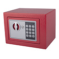 Pavo Coffre-fort Pavo Mini 230x170x170mm électronique rouge