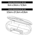Master Lock Draagbare kluis MasterLock Safe space met combinatieslot en kabel wit