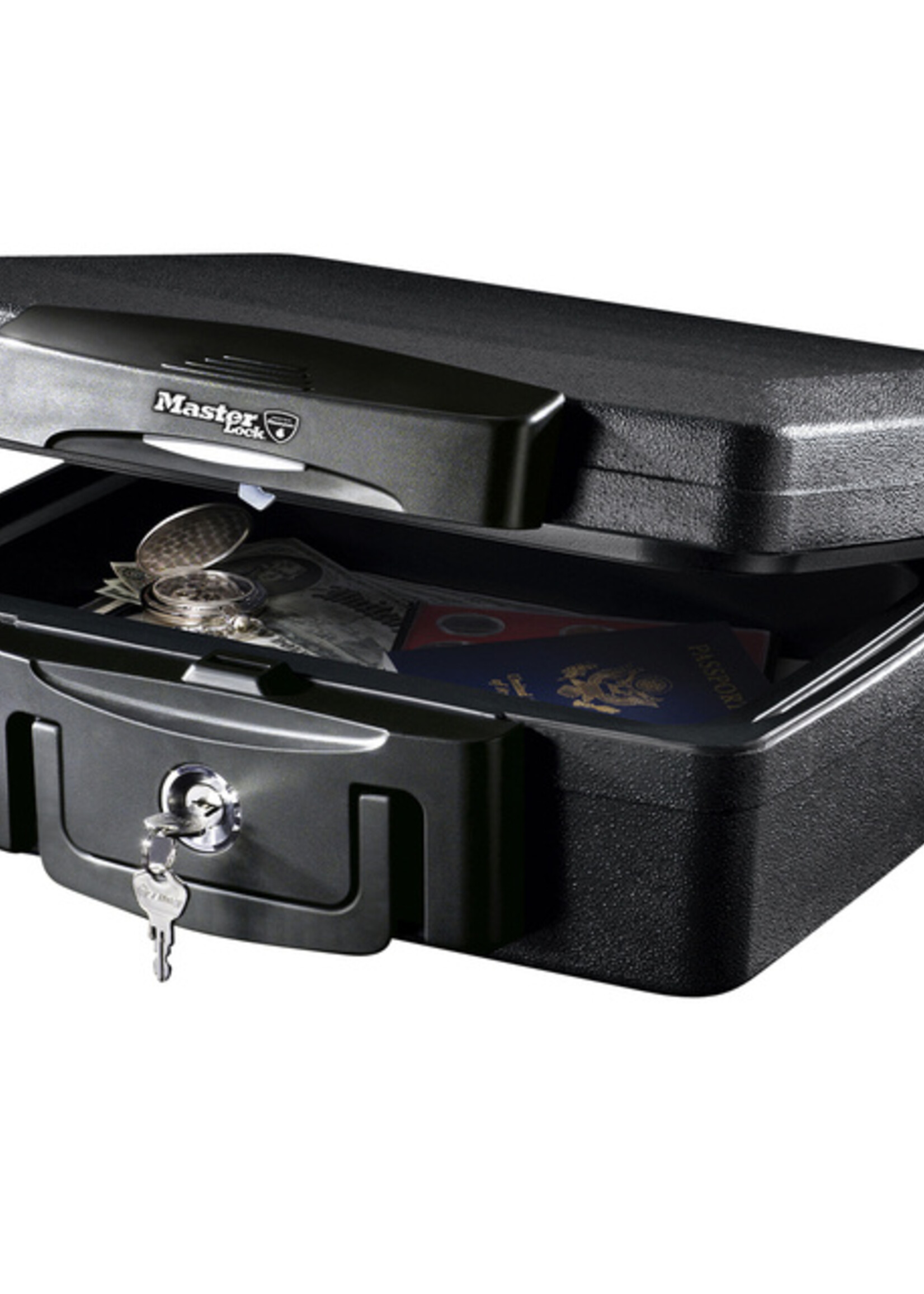 Master Lock Veiligheidskist MasterLock brandvrij en waterdicht formaat S zwart