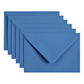 Papicolor Enveloppe Papicolor C6 114x162mm bleu roi