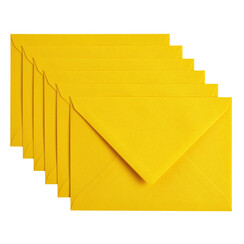 Enveloppe Papicolor C6 114x162mm jaune bouton d'or