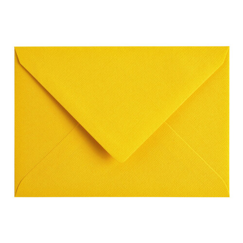 Papicolor Enveloppe Papicolor C6 114x162mm jaune bouton d'or