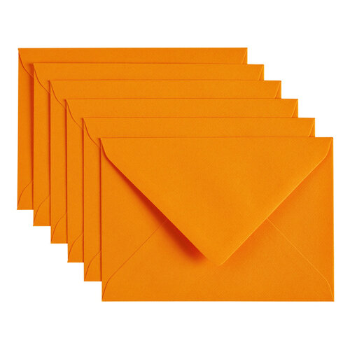 Papicolor Envelop Papicolor C6 114x162mm oranje
