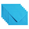 Papicolor Enveloppe Papicolor C6 114x162mm bleu ciel