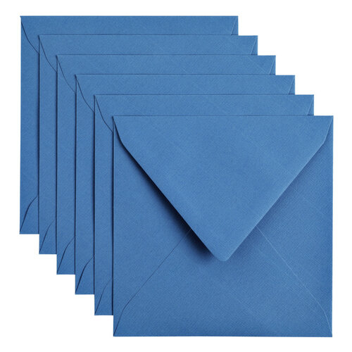 Papicolor Enveloppe Papicolor 140x140mm bleu roi