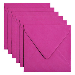 Enveloppe Papicolor 140x140mm rose vif