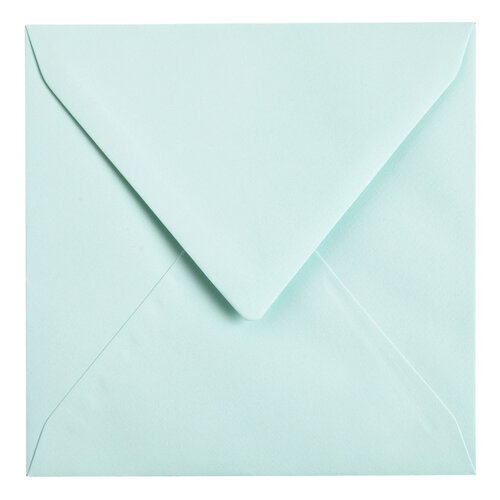 Papicolor Enveloppe Papicolor 140x140mm vert bleuté