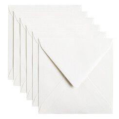 Enveloppe Papicolor 140x140mm blanc neige