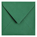 Papicolor Enveloppe Papicolor 140x140mm vert sapin