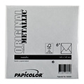 Papicolor Enveloppe Papicolor 140x140mm argent métallisé