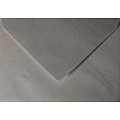 Papicolor Enveloppe Papicolor EA5 156x220mm perle platinium métallique