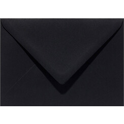 Enveloppe Papicolor EA5 156x220mm noir corbeau